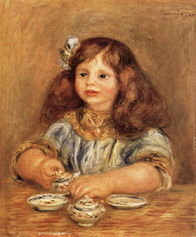 Pierre Renoir Genevieve Bernheim de Villers Sweden oil painting art